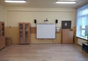 Sala religijna i do zajęć z wykorzystaniem tablicy multimedialnej
